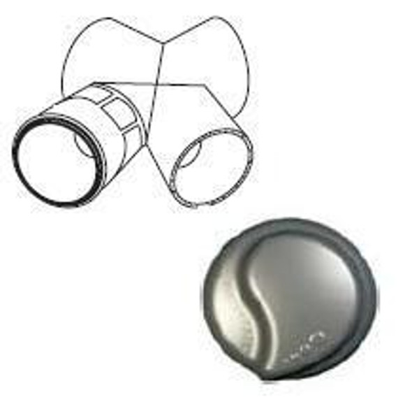 Artesian Spas 08-0008-48, Artesian Spas Valve, 3-Way, 2" Teardrop 