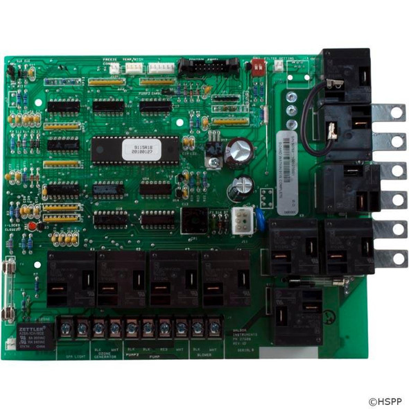Caldera Spas 50759 Caldera Spas Circuit Board Models 9115 Standard, W/ Ribbon Cable 