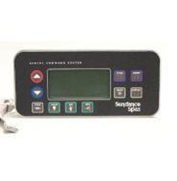  6600-893 SUNDANCE® SPAS TOPSIDE CONTROLS 800-850 93-95 1 PUMP 