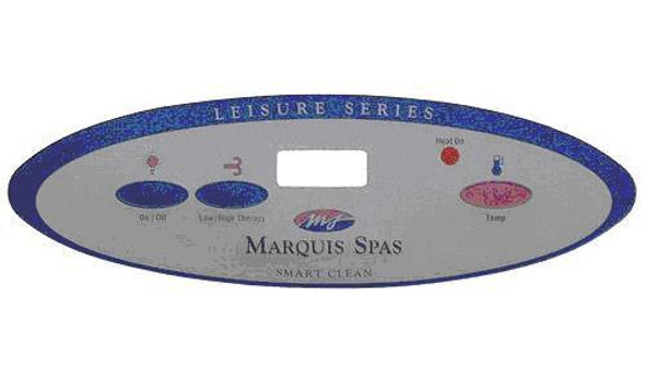 Marquis Spas 650-0445 Marquis Spas Topside Overlay, 7" Long 