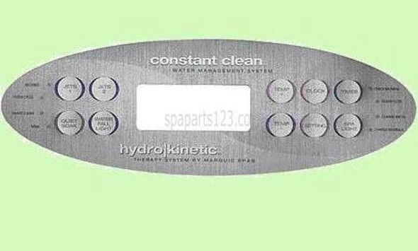 Marquis Spas 650-0610 Marquis Spas Overlay, 10 Button 