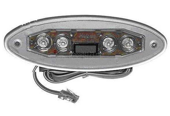 Marquis Spas 650-0635, 650-0407, Marquis Spas Topside, 4 Button, 1996-2006, Balboa 51754 