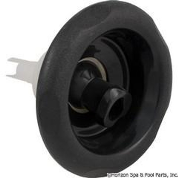 Dynasty Spas 5" Spa Jet. Face Cyclone Jet - Adjustable Swirl, Emerald Cut White-Grey-Black 