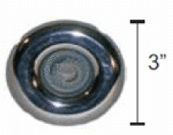 Artesian Spas 3" Artesian Spa Jet, Mini Storm, Roto Ribbed, SS - USE 55-605-1560 