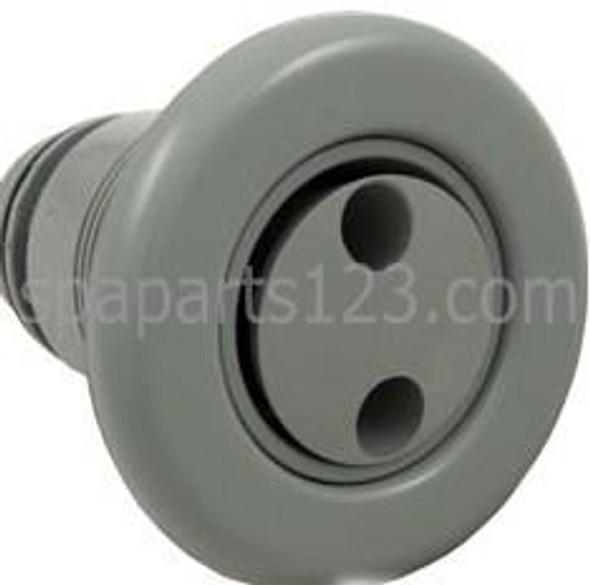 Diamante Spas 3 3/8" Smooth Poly Spa Jet Pulsator, Gray 