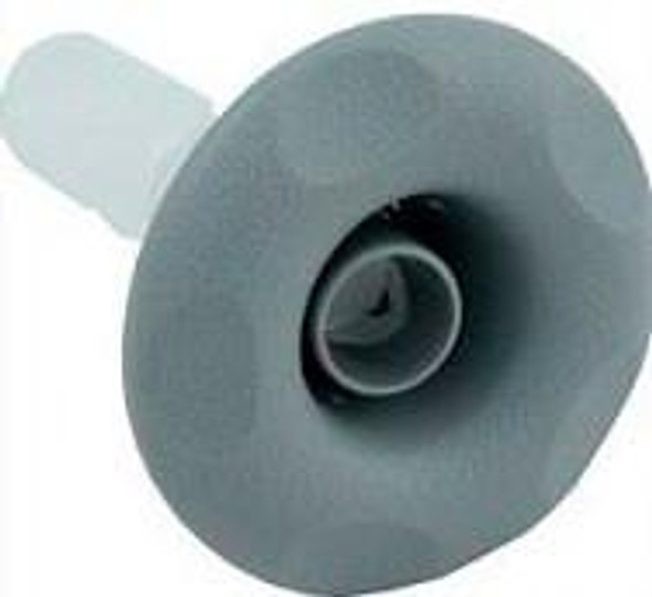 Dimension One Spas 2" Face Cyclone Euro Spa Jet -Directional, Emerald Cut Grey-White 