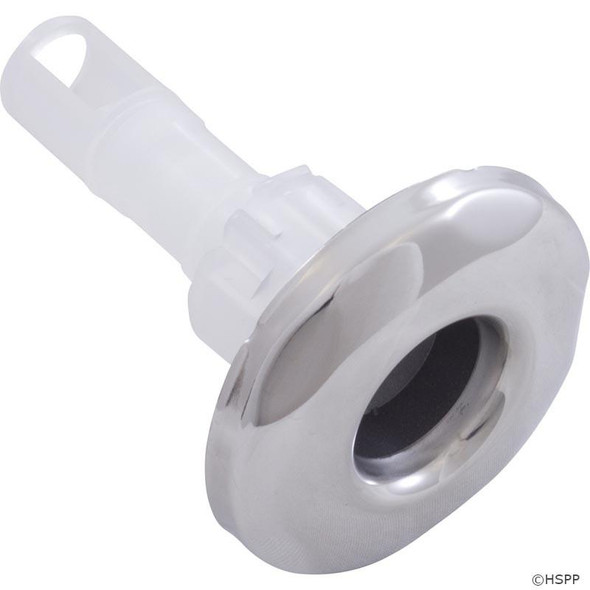 Custom Molded Products 2" CMP Spa Jet, Typhoon 200, Fixed, No NozzleSS/Graphite Gray, Scalloped 