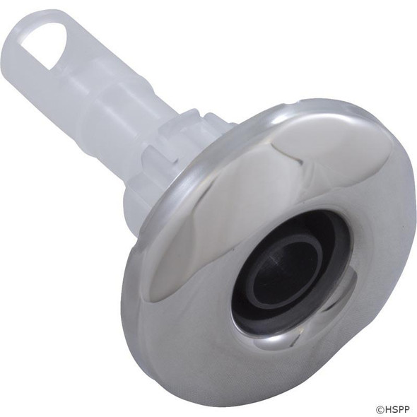 Custom Molded Products 2" CMP Spa Jet, Typhoon 200, Directional, SS/Graphite Gray, Scalloped 