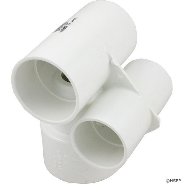  211-3060 Waterway Poly Gunite Jet Body Tee Style 1.5" x 2" 