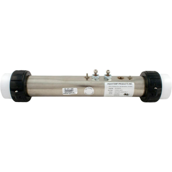 13" Spa Builders Flo Thru Heater 4.0KW 2"x13" PS/SI (C2450-0015)   13" Spa Builders Flo Thru Heater 4.0KW 2"x13" PS/SI (C2450-0015)