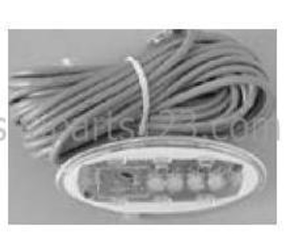 Dynasty Spas 11008 Dynasty Spas Topside Control, Auxiliary, K-3-B-BL-CL-25-ADNO, 4-1/2 x 2 Oval, MSPA-MP Pack, No Overlay, 0200-008001  Dynasty Spas 11008 Dynasty Spas Topside Control, Auxiliary, K-3-B-BL-CL-25-ADNO, 4-1/2 x 2 Oval, MSPA-MP Pack, No Overlay, 0200-008001