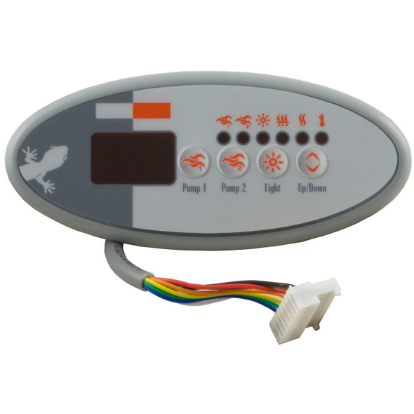 Dynasty Spas 10889 Dynasty Spas Topside Control, TSC-9, 4-1/2 x 2 Oval, SSPA-1 Pack, 0202-007117  Dynasty Spas 10889 Dynasty Spas Topside Control, TSC-9, 4-1/2 x 2 Oval, SSPA-1 Pack, 0202-007117