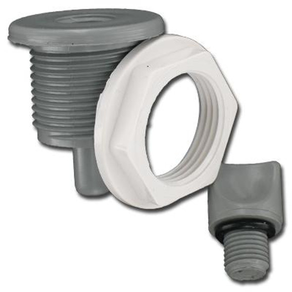 Dimension One Spas 01510-276G Dimension One Spas 3/8" Bleeder Port Assembly (Gray) 