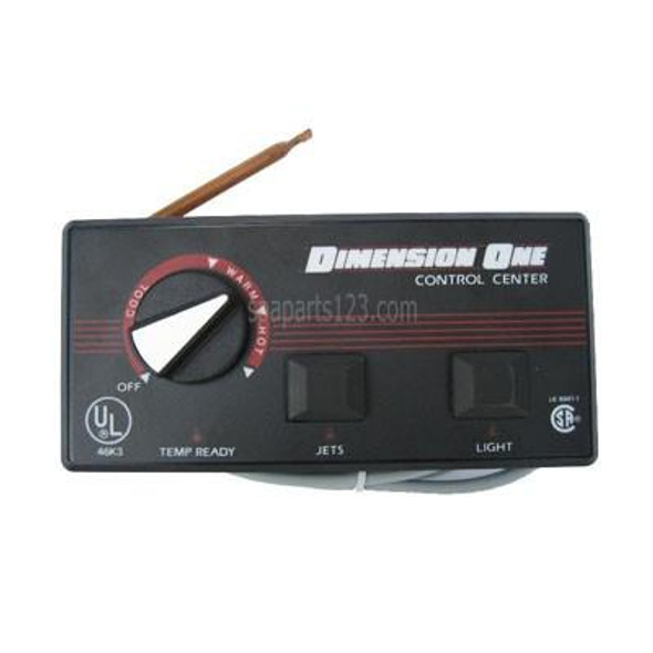 01560-13, D1 Spas Topside **OBSOLETE** 2 Button Upper Control   01560-13, D1 Spas Topside **OBSOLETE** 2 Button Upper Control