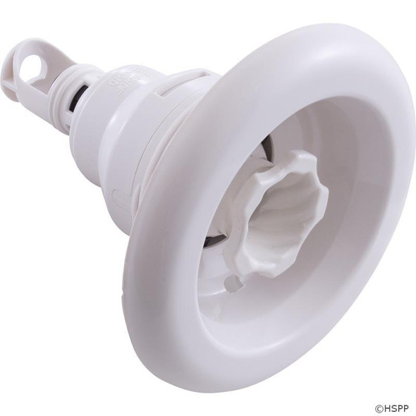 5" Power Storm Spa Jet, Smooth Face, Rifled, Threaded, White   5" Power Storm Spa Jet, Smooth Face, Rifled, Threaded, White