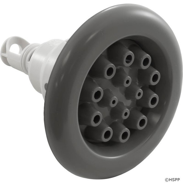 5" Power Storm Spa Jet, Smooth Face, Threaded, Multi Massage, Gray   5" Power Storm Spa Jet, Smooth Face, Threaded, Multi Massage, Gray