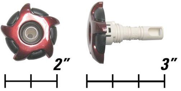 Cal Spas 2" Cal Spa Jet Insert, Red Starfire (ED), Cluster Storm THD, Directional  Cal Spas 2" Cal Spa Jet Insert, Red Starfire (ED), Cluster Storm THD, Directional