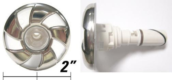 Cal Spas 2" Cal Spa Jet Insert, Candy Cane, Neck Jet (NJD) THD, 100% Shut Off, PLUCS2255048S  Cal Spas 2" Cal Spa Jet Insert, Candy Cane, Neck Jet (NJD) THD, 100% Shut Off, PLUCS2255048S