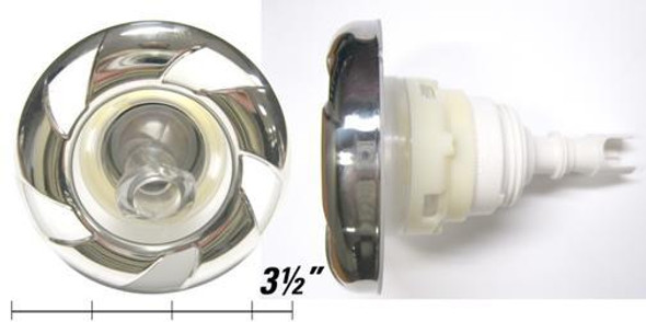 Cal Spas 3.5" Cal Spa Jet Insert, Candy Cane, Maxi Swirl (MFS) THD, Roto, PLUCS2295108S  Cal Spas 3.5" Cal Spa Jet Insert, Candy Cane, Maxi Swirl (MFS) THD, Roto, PLUCS2295108S