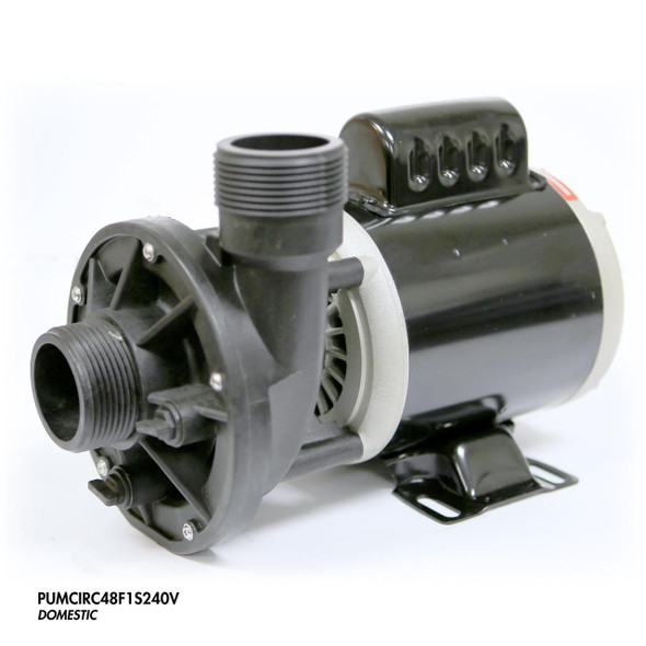 Cal Spas Cal Spa Pump, Circ, .1 HP 240 V 1 Spd 48 Fr 1.5" In/Out  Cal Spas Cal Spa Pump, Circ, .1 HP 240 V 1 Spd 48 Fr 1.5" In/Out