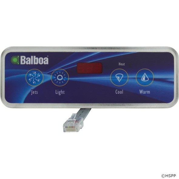 Keys Backyard Spa 4 Button, 54130 Balboa Topside, Icon 10, Lite Duplex, P1, Lt, LED  Keys Backyard Spa 4 Button, 54130 Balboa Topside, Icon 10, Lite Duplex, P1, Lt, LED