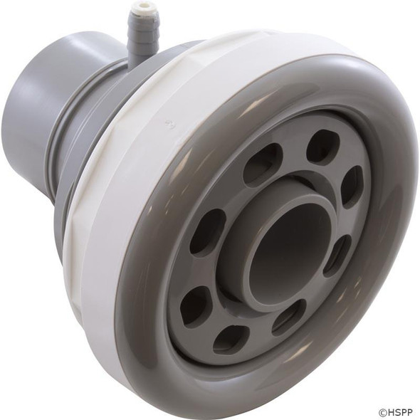 HydroAir/Balboa 4 7/8" Cloudburst Spa Jet, Complete, 4"hs, Gray  HydroAir/Balboa 4 7/8" Cloudburst Spa Jet, Complete, 4"hs, Gray