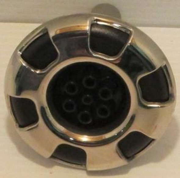 Dynasty Spas 3" Dynasty Spa Jet, Mini Storm, Threaded, Multi Massage, Mtl/Blk, Nova, 14563  Dynasty Spas 3" Dynasty Spa Jet, Mini Storm, Threaded, Multi Massage, Mtl/Blk, Nova, 14563