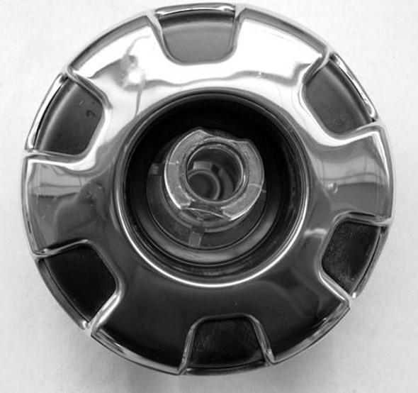 Dynasty Spas 4 3/16" Dynasty Spa Jet, Poly Storm, Large Face, Threaded, Directional, Mtl/Blk, Glo, Nova, 14005  Dynasty Spas 4 3/16" Dynasty Spa Jet, Poly Storm, Large Face, Threaded, Directional, Mtl/Blk, Glo, Nova, 14005