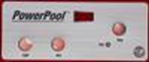 Maax Spas 108816 Power Pool Topside Overlay, VL402, 3 Button  Maax Spas 108816 Power Pool Topside Overlay, VL402, 3 Button