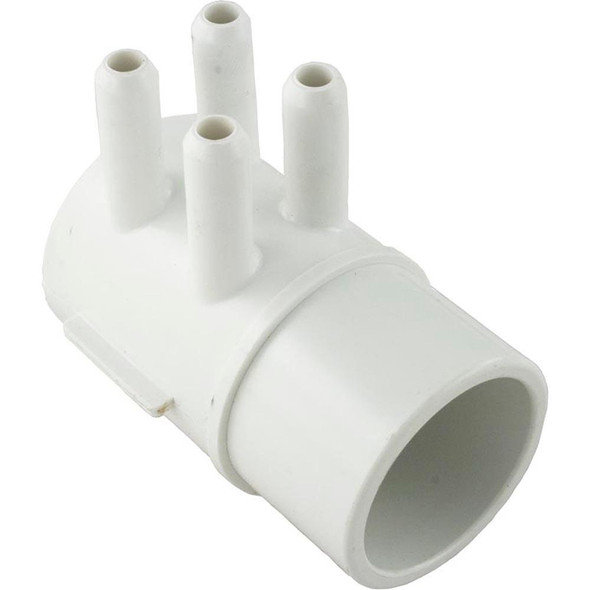 Elite Spas 104286 Elite Spas Manifold, 4 Port, 3/8 Barb, 1 1/2" S x Blindhole  Elite Spas 104286 Elite Spas Manifold, 4 Port, 3/8 Barb, 1 1/2" S x Blindhole