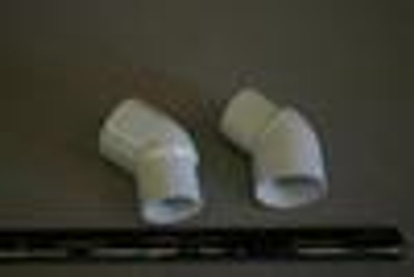 Elite Spas 100462 Elite Spas Elbow, 45 Deg, Street, 1 1/2 Skt x Spgt  Elite Spas 100462 Elite Spas Elbow, 45 Deg, Street, 1 1/2 Skt x Spgt