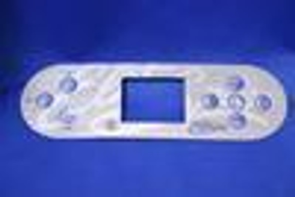 Elite Spas 109247 Elite Spas Topside Overlay, For TP800, 8 Button, J1, J2, LT  Elite Spas 109247 Elite Spas Topside Overlay, For TP800, 8 Button, J1, J2, LT