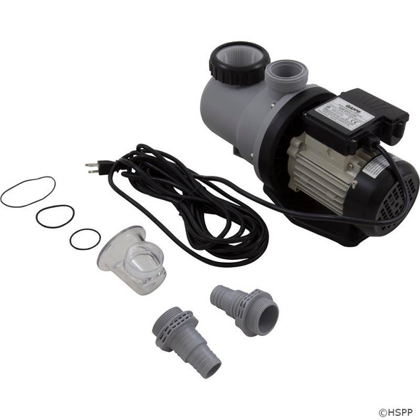  Pump, GAME SandPRO,0.5hp,115v,1-Spd,w/Hose Adaptors,Nema Crd 