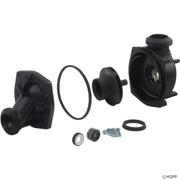  Wet End, Jacuzzi Piranha Series 2.5hp 2"mbt 48fr Kit 