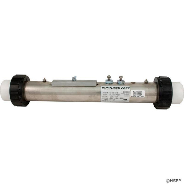 Heater, FloThru, Hercules Repl, 15"x2", 230v, 4.0kW, Generic   Heater, FloThru, Hercules Repl, 15"x2", 230v, 4.0kW, Generic