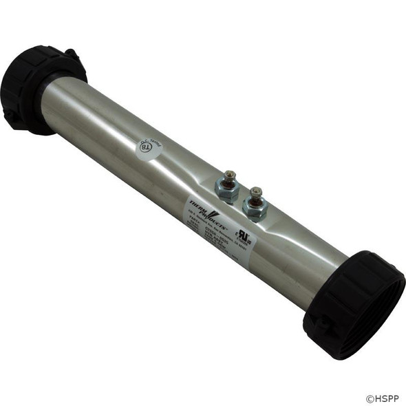 Heater, FloThru,BWG,15" x 2",230v,5.5kW,w/o Tailpieces   Heater, FloThru,BWG,15" x 2",230v,5.5kW,w/o Tailpieces