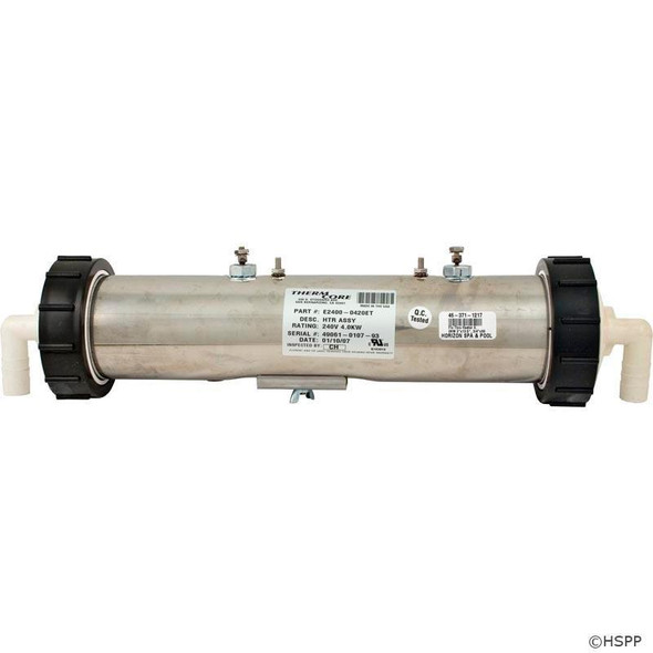  Htr,LowFlow,Saratoga Repl,13-1/2"x3",230v,4.0kW,90°tlpc,Gen 