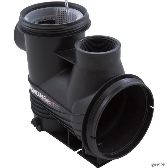  Trap/Pump Body, Jacuzzi Magnum Force3, w/Plugs, 02/03+, 3" 