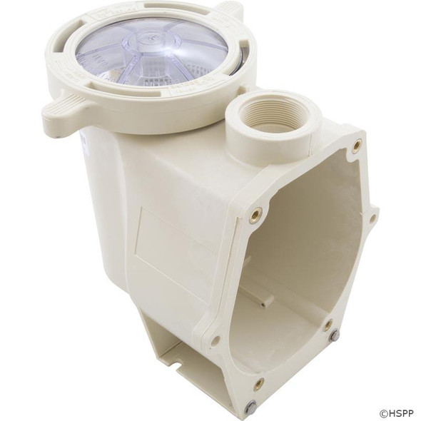  Trap/Pump Body, Pentair Purex IntelliFlo VF/VS White 