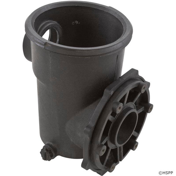 Trap Body, Jacuzzi R, with Plugs, 2"   Trap Body, Jacuzzi R, with Plugs, 2"