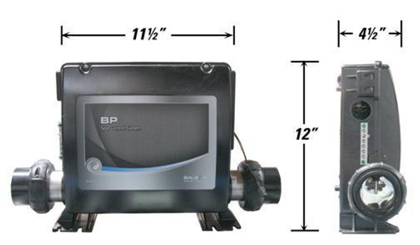  ELE56570 Cal Spas Control Box, With Heater, Titanium, CSBP20X 