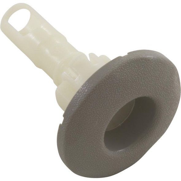 Custom Molded Products 2" CMP Spa Jet, Typhoon 200, Fixed, No Nozzle, Gray, Scalloped  Custom Molded Products 2" CMP Spa Jet, Typhoon 200, Fixed, No Nozzle, Gray, Scalloped