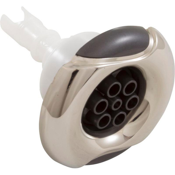  3" CMP Spa Jet, Typhoon 300, Massage, SS/Graph Gray, Wave 
