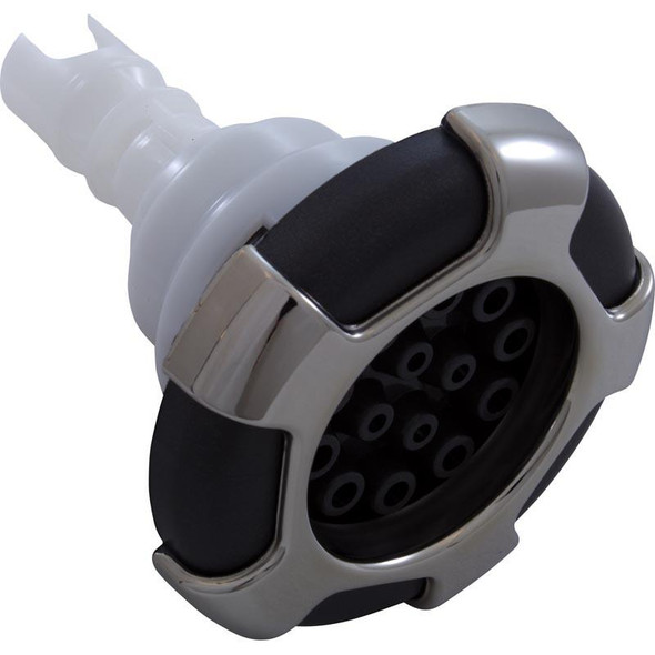 Custom Molded Products 3 5/8" CMP Spa Jet, Typhoon 300, Massage, SS/Graph Gray, Crown 