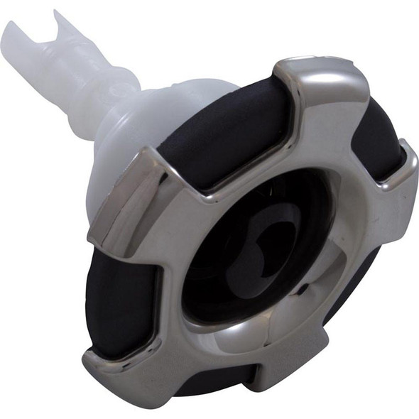 Custom Molded Products 3 1/4" CMP Spa Jet Insert, Typhoon 300, Roto, Crown, SS/Graphite 