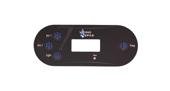 Viking Spas 91082 VIKING OVERLAY ONLY - 2 PUMP VIKING - 4 Button  Viking Spas 91082 VIKING OVERLAY ONLY - 2 PUMP VIKING - 4 Button