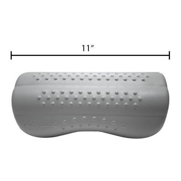 ACC01400863 CAL SPAS Pillow Cancun Standard - Gray - Dimensions - 11" x 7", Pin to Pin - 9"   ACC01400863 CAL SPAS Pillow Cancun Standard - Gray - Dimensions - 11" x 7", Pin to Pin - 9"