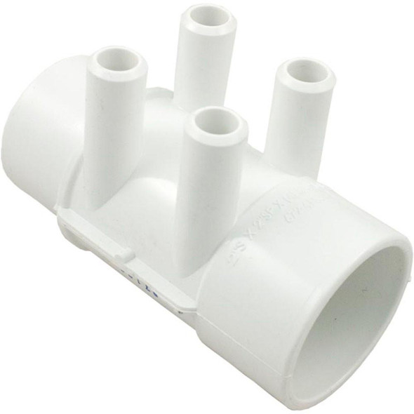 Manifold, 3/4"sb, 4 Port, Flow Thru, 2"s x 2"spg, SP   Manifold, 3/4"sb, 4 Port, Flow Thru, 2"s x 2"spg, SP