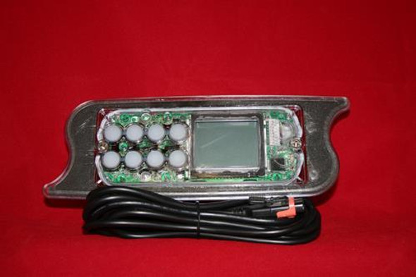 L.A. Spas 110006 LA Spas Topside, IN.K-72, LCD, 8 Button, No Overlay  L.A. Spas 110006 LA Spas Topside, IN.K-72, LCD, 8 Button, No Overlay
