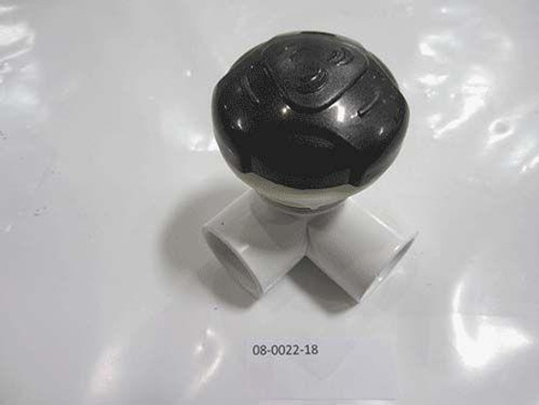 Artesian Spas 08-0022-18 Artesian Spas Control Valve, On/Off, 1" Ell, Graphite  Artesian Spas 08-0022-18 Artesian Spas Control Valve, On/Off, 1" Ell, Graphite